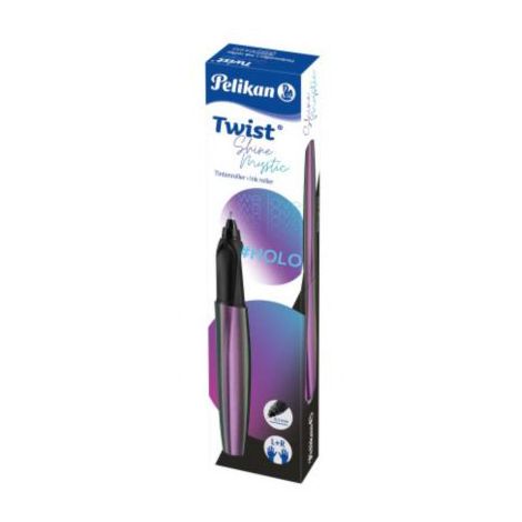 Pióro kulkowe Pelikan Twist Shine Mystic Fioletowe lakierowane - 4